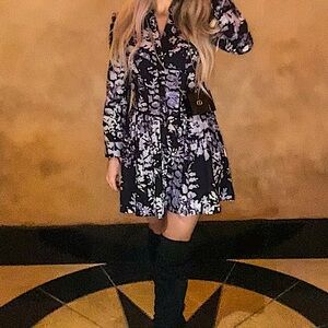 Anthropologie mini dress